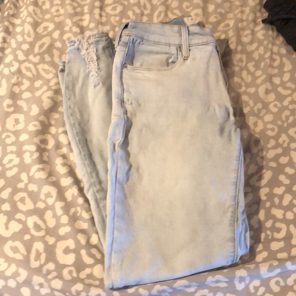 Pacsun lightwash ankle jeggings size 26